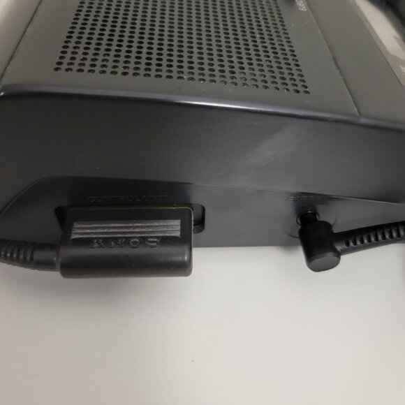 Sony BM-840 Desktop Microcassette Transcriber Unit ONLY+ Pedal+ Headphones Works - Picture 3 of 9